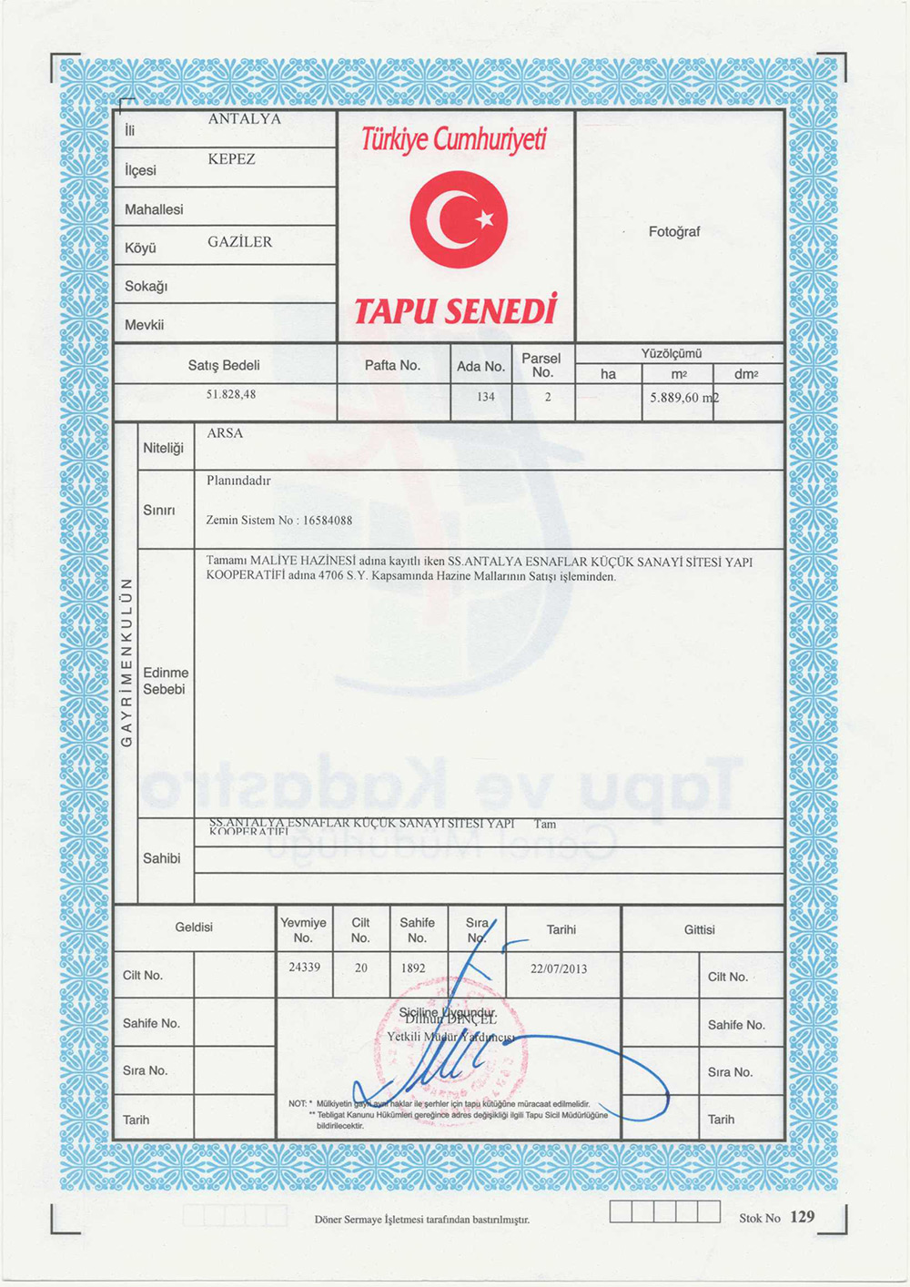 Kuruluş belgesi sayfa 5